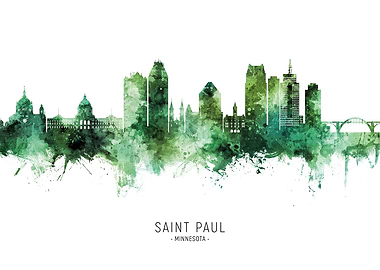 Saint Paul Skyline