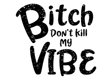 Bitch dont kill my vibe