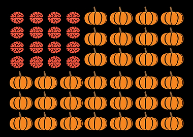 Halloween American Flag