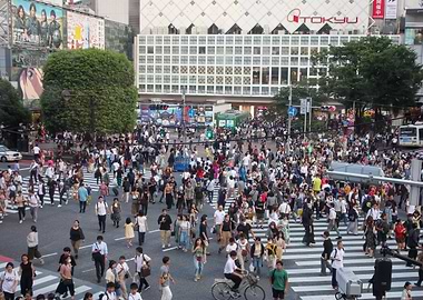 Shibuya crossing Tokyo