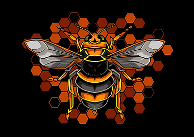 Bee Hexagon