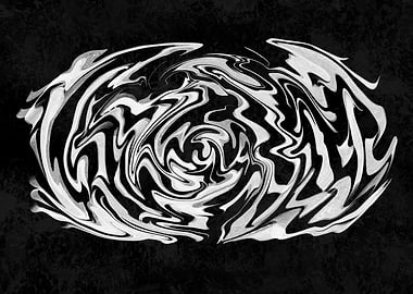 ABSTRACT WALL poster