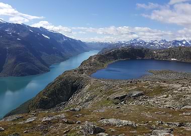 View over Jotunheimen