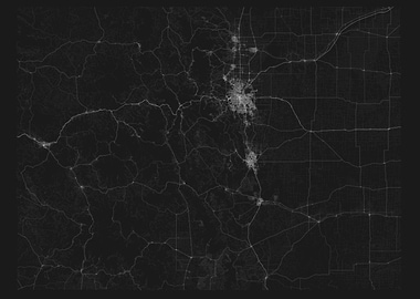 Roads of Colorado Map