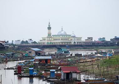 View of Muara Muntai