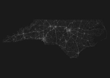 Roads of North Carolina Ma