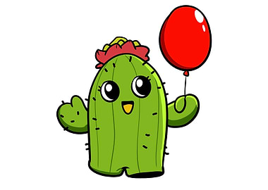 Cactus Balloon