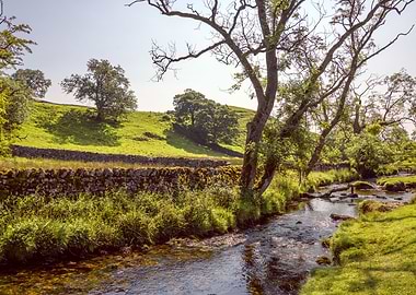 Malham Cove Landscape