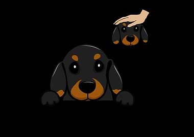 Dachshund Wiener Dog Pup