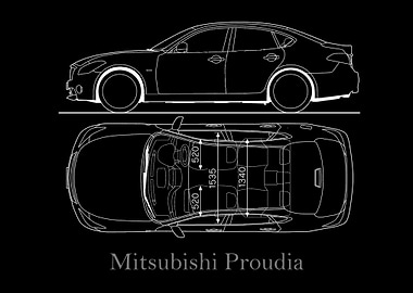 Mitsubishi Proudia 2012