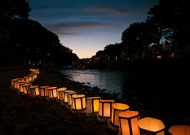Candles By The Water