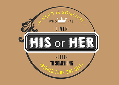 a hero is someone