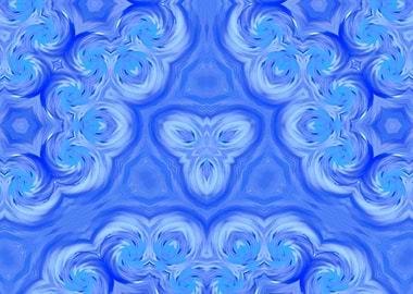 Blue Kaleidoscope