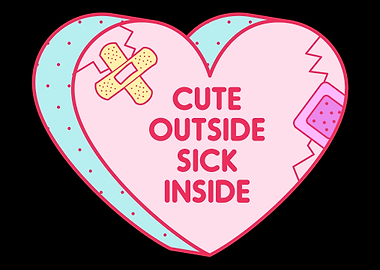 Cute Outside Sick Inside