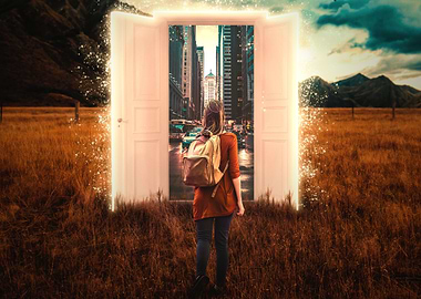 Portal into the city