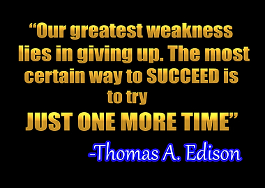 ONE MORE TIME Edison