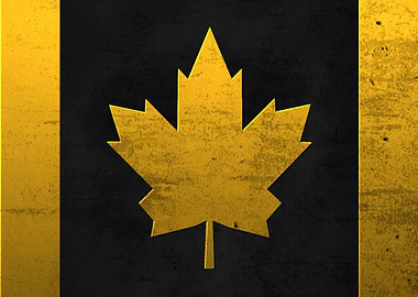 Flag of Canada cityscapes