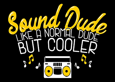 Sound Dude Audio Engineer