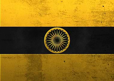 Flag of India cityscapes