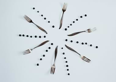 Forks in fruity mood