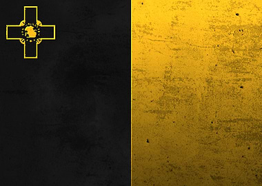 flag of Malta cityscapes