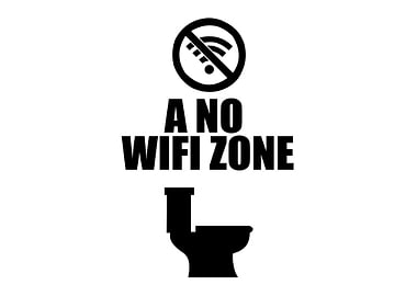 A no wifi free zone