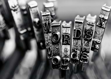 words Typewriter