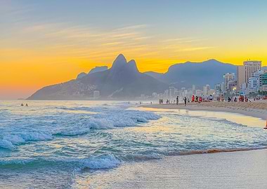 Summer in Ipanema Beach