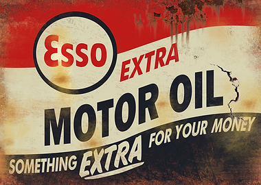 Esso Vintage Sign 2