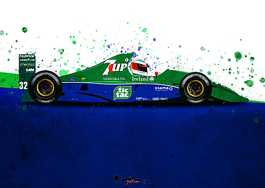 Jordan 191 Belgium 1991