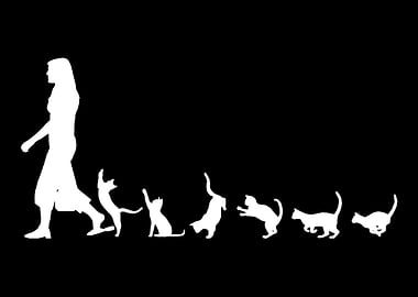 Lady Cats Pet Cat Person G