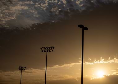 Sunrise at the Stadium