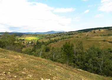 Above a hill Colline