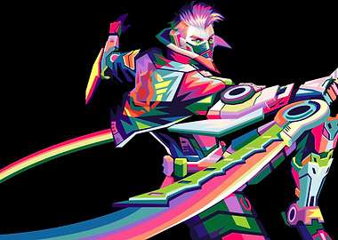 HAYABUSA MLBB POPART