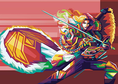 LANCELOT MLBB POPART