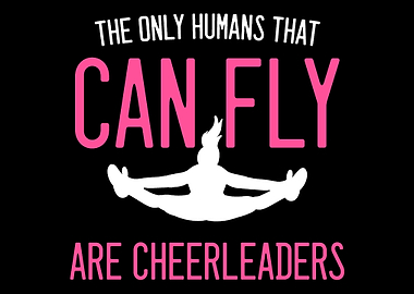 Humans Fly Cheerleader Dan