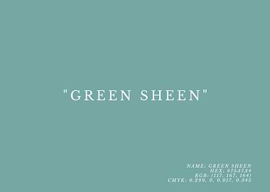Green Sheen
