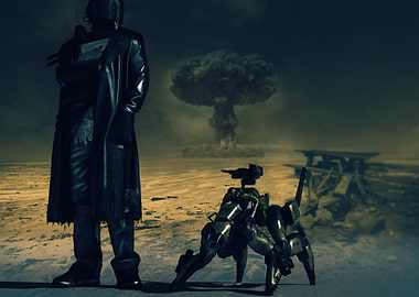 One Droid and his dog