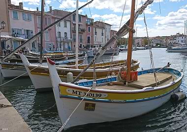 Boat in Martigues