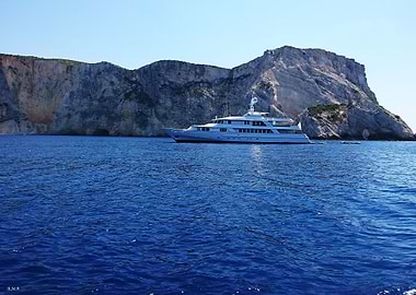 Boats in Zante