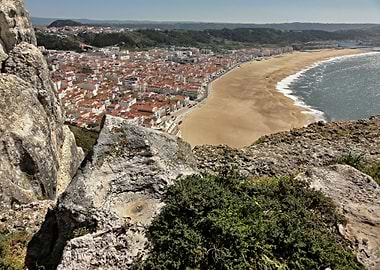 Panoramic view Nazare