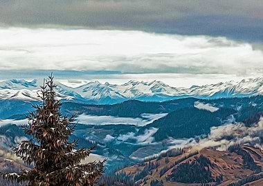 Panorama in Alta Badia