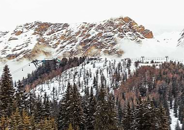 Panorama in Alta Badia