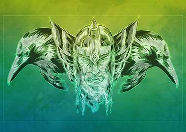 Vikings Raven Design