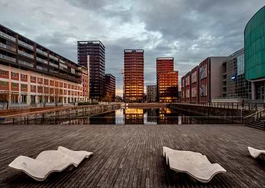 Sunset in Strasbourg