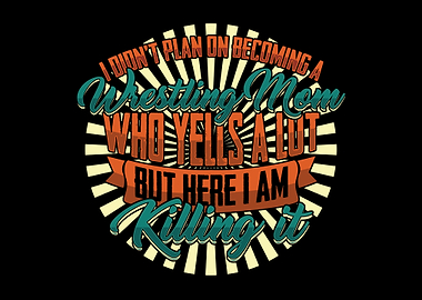 Wrestling Mom Design