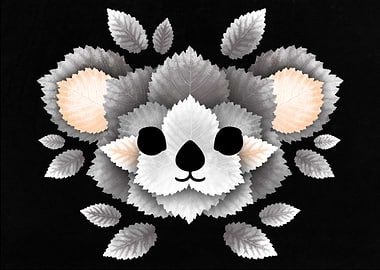Koala of leaves