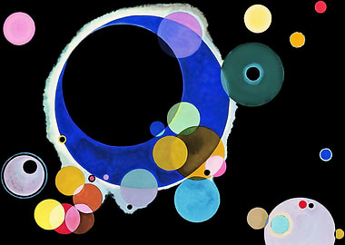 Kandinsky Several Circles