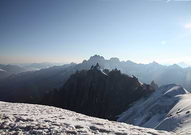 Aiguille du Plan Morning