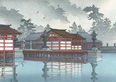 Miyajima On Misty Day